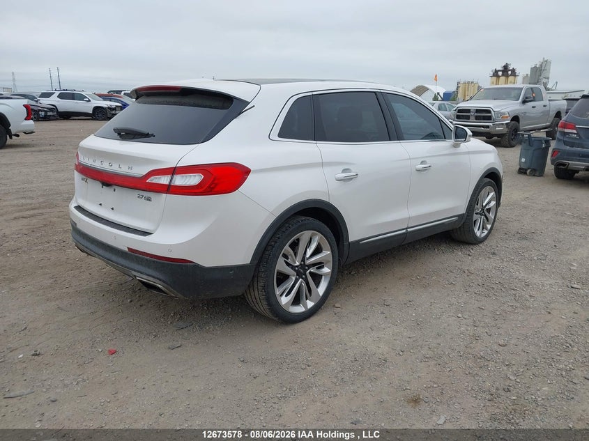 Vin: 2lmtj8lp1gbl81156, lot: 3113644, lincoln mkx reserve 20164