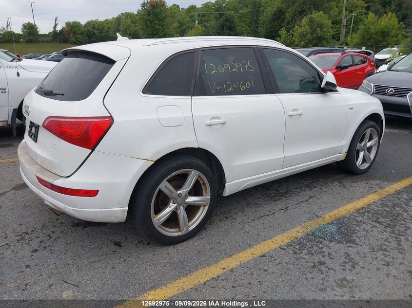 Vin: wa1lfcfp5ca124601, lot: 3113654, audi q5 2.0t premium 20124