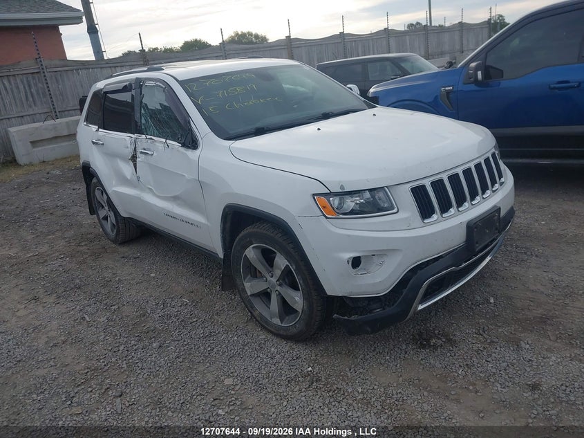Vin: 1c4rjfbg9fc715819, lot: 3113660, jeep grand cherokee limited 20151