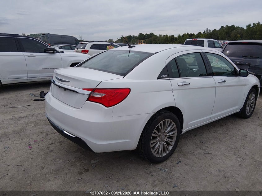 Vin: 1c3ccbcg6dn555203, lot: 3113668, chrysler 200 limited 20134