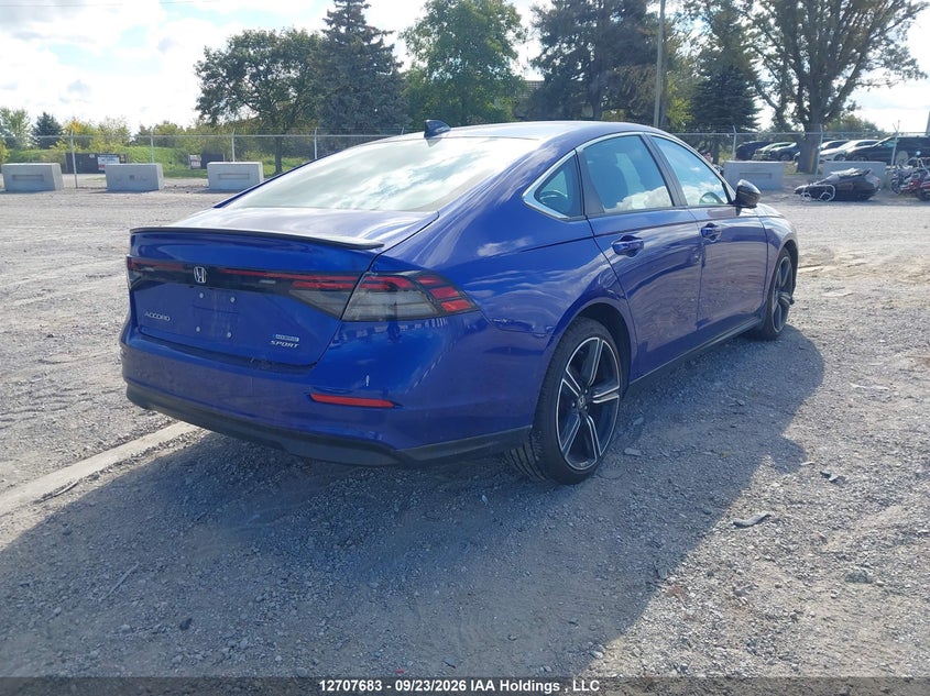 Vin: 1hgcy2f50ra800374, lot: 3113700, honda accord hybrid sport 20244