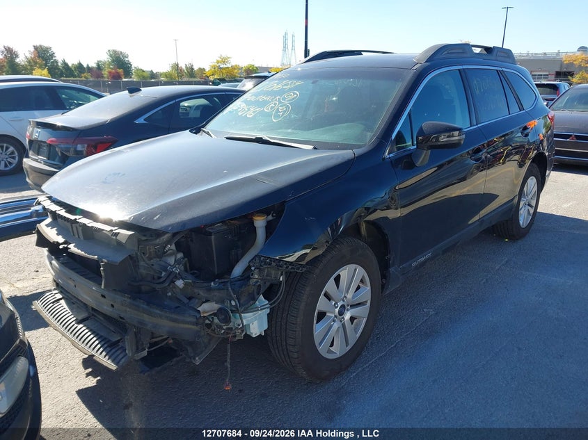 Vin: 4s4bsddc4k3315461, lot: 3113701, subaru outback 2.5i premium 20192