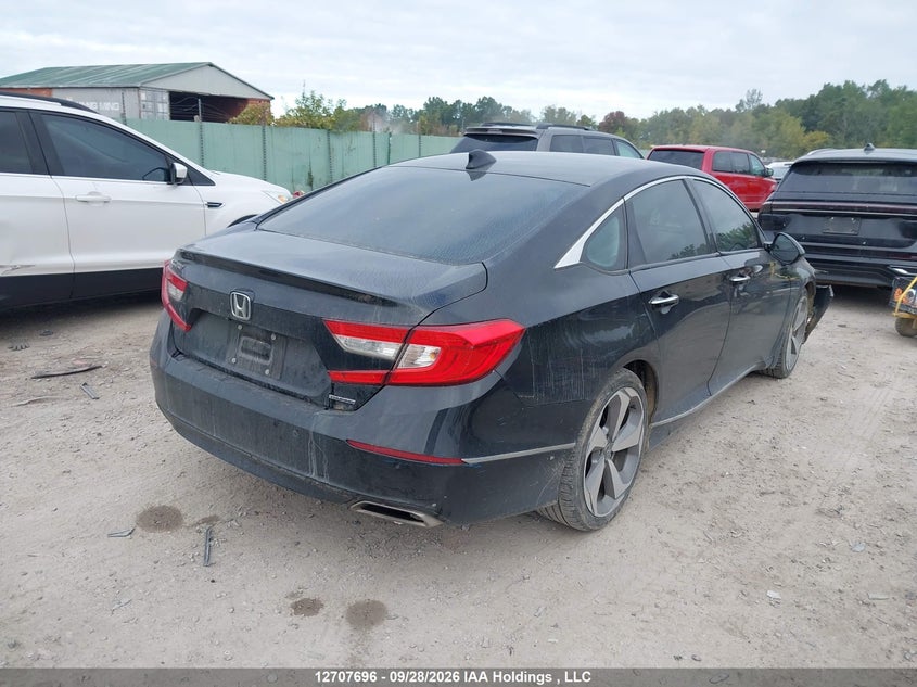 Vin: 1hgcv1f92ja806249, lot: 3113714, honda accord touring 20184