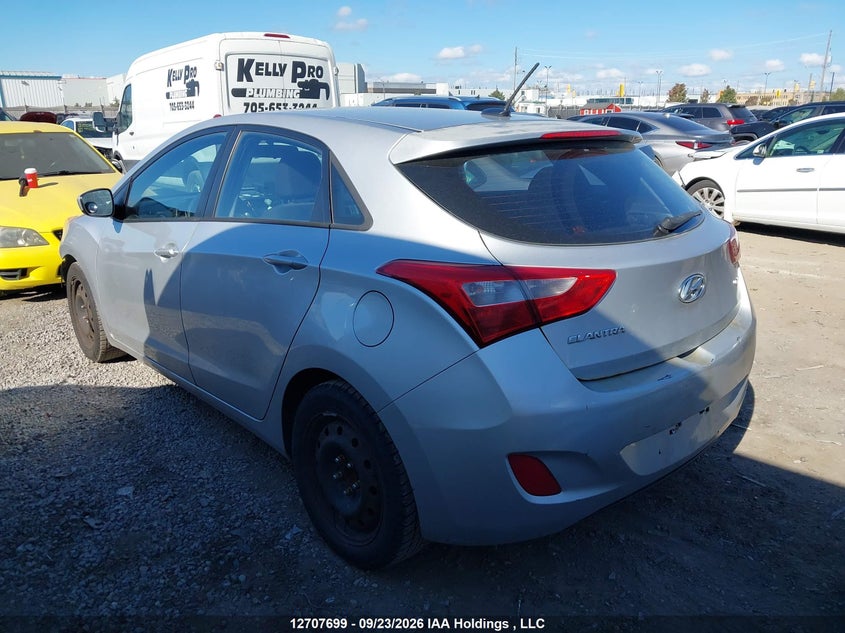 Vin: kmhd25le5du102615, lot: 3113717, hyundai elantra gt gl 20133