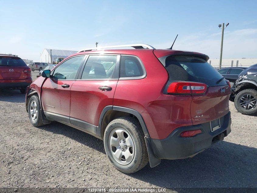Vin: 1c4pjmas2ew322243, lot: 3113835, jeep cherokee sport 20143