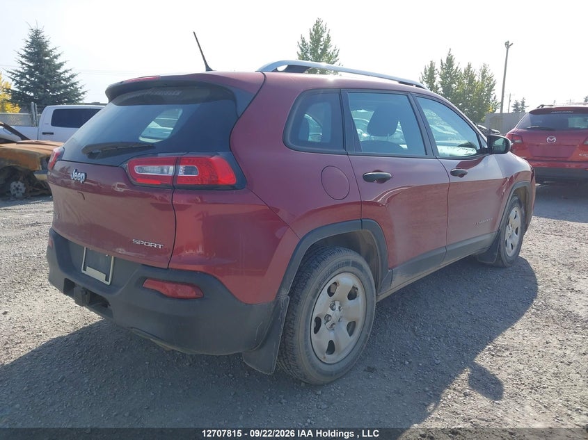 Vin: 1c4pjmas2ew322243, lot: 3113835, jeep cherokee sport 20144