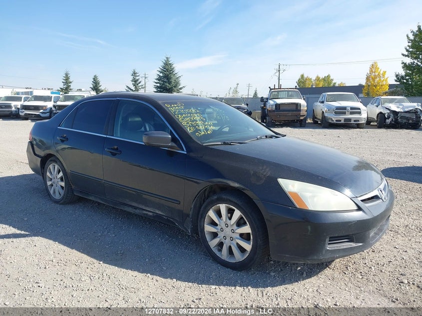 2006 Honda Accord Ex, Удар ззаду, IAAI, VIN 1HGCM66556A801843