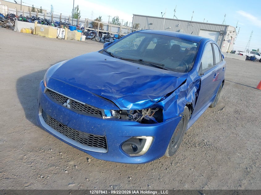 2017 Mitsubishi Lancer, Удар спереду, IAAI, VIN JA32U2FU0HU604055 — фото 2