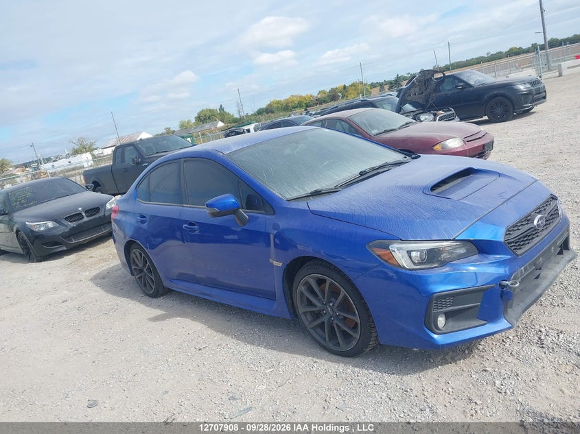 2019 Subaru Wrx Sport-Tech, Water, IAAI, VIN JF1VA1J67K9809530