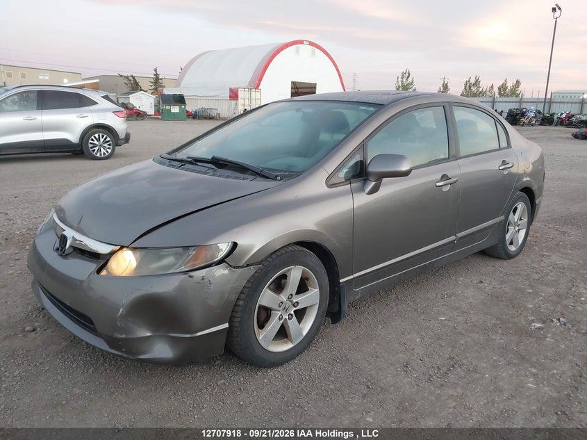2007 Honda Civic Ex 4Dr, Front, IAAI, VIN 1HGFA16857L800961 — photo 2