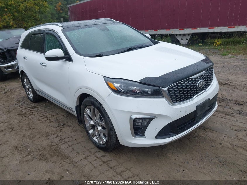 2019 Kia Sorento, Левый бок, IAAI, VIN 5XYPKDA58KG606332