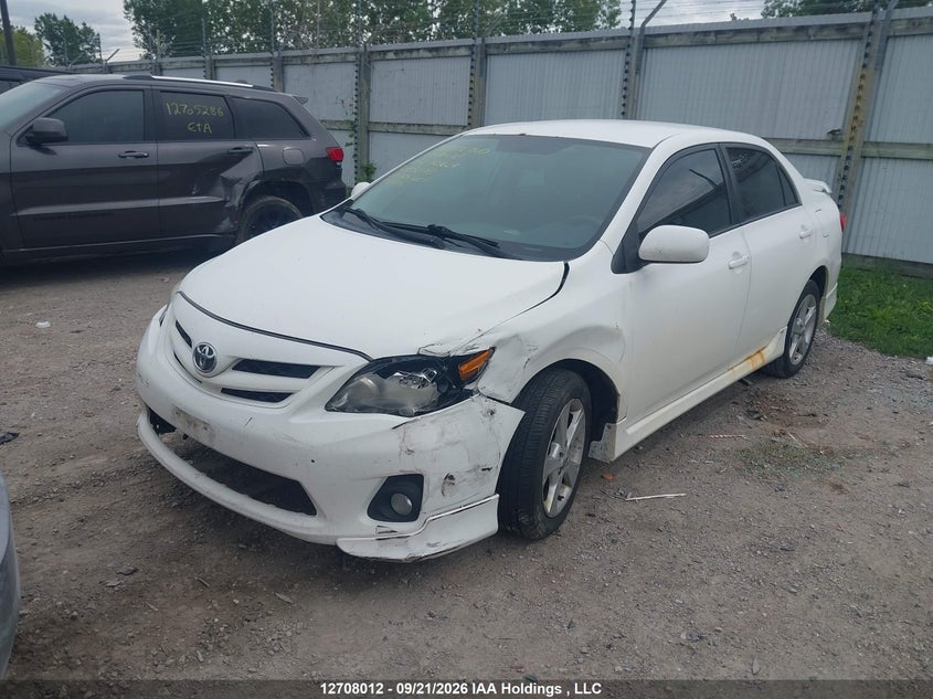 Vin: 2t1bu4ee3bc552013, lot: 3114035, toyota corolla s/le 20112