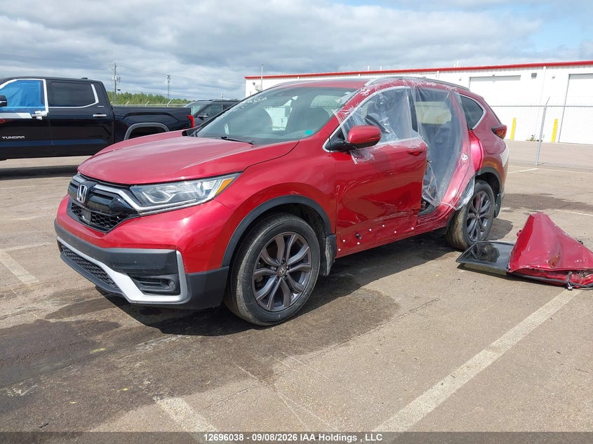 2021 Honda Cr-V Sport, Left Side, IAAI, VIN 2HKRW2H42MH240295 — photo 2