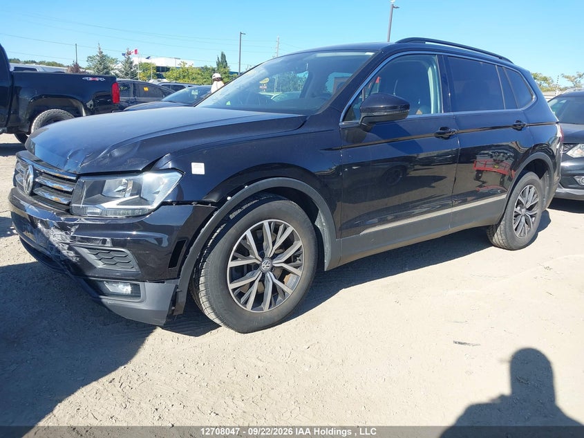 2018 Volkswagen Tiguan, Удар спереду, IAAI, VIN 3VV2B7AX8JM044237 — фото 2