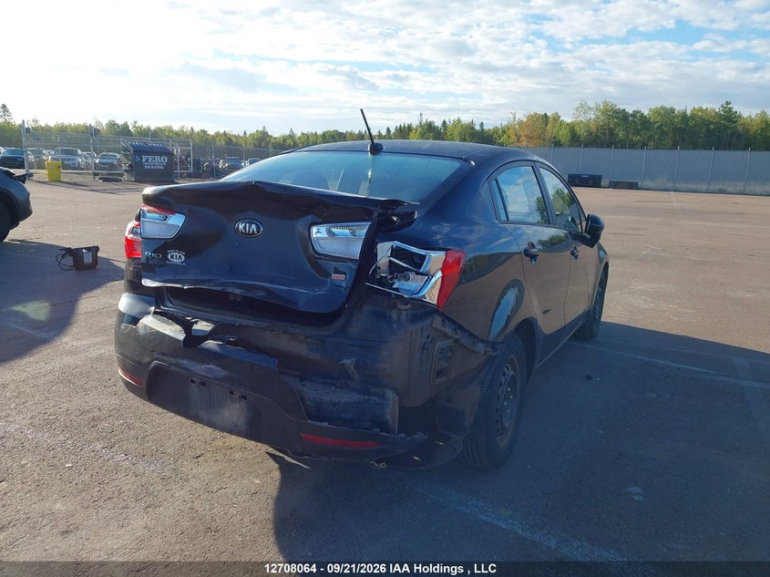 2015 Kia Rio Lx VIN: KNADM4A33F6445194 Lot: 12708064
