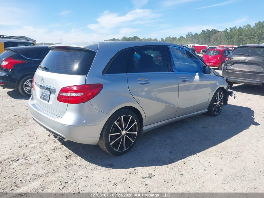 Vin: wddmh4eb5ej216204, lot: 3114208, mercedes-benz b250 20144