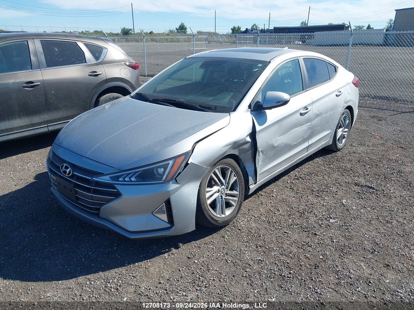 Vin: kmhd84lf8lu941934, lot: 3114214, hyundai elantra 20202