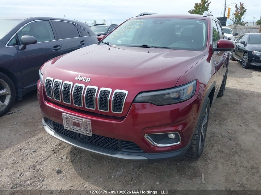 2019 Jeep Cherokee, Град, IAAI, VIN 1C4PJMDN3KD224352 — фото 2
