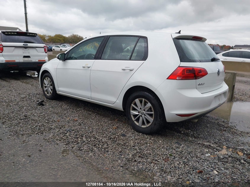 Vin: 3vw217au6gm068663, lot: 3114225, volkswagen golf 1.8 tsi comfortline/1.8 tsi highline/1.8 tsi trendline 20163