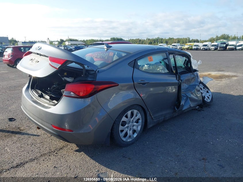 Vin: 5npdh4ae6eh524436, lot: 3114231, hyundai elantra gl 20144