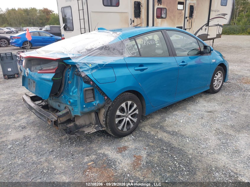 Vin: jtdkamfp8n3201961, lot: 3114253, toyota prius prime 20224
