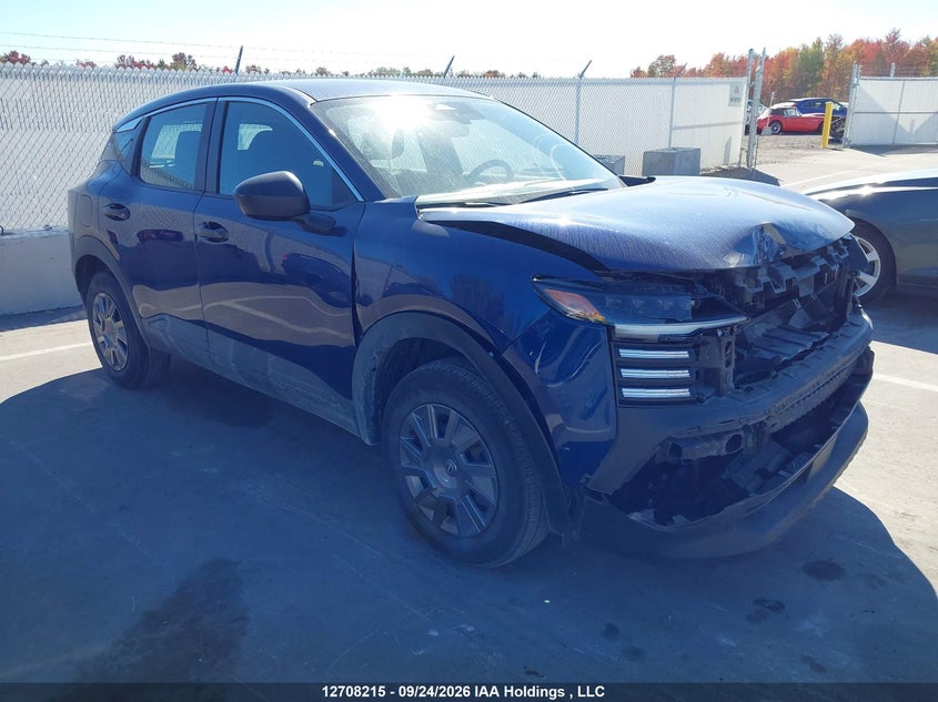 2025 Nissan Kicks, Front, IAAI, VIN 3N8AP6BA5SL309420