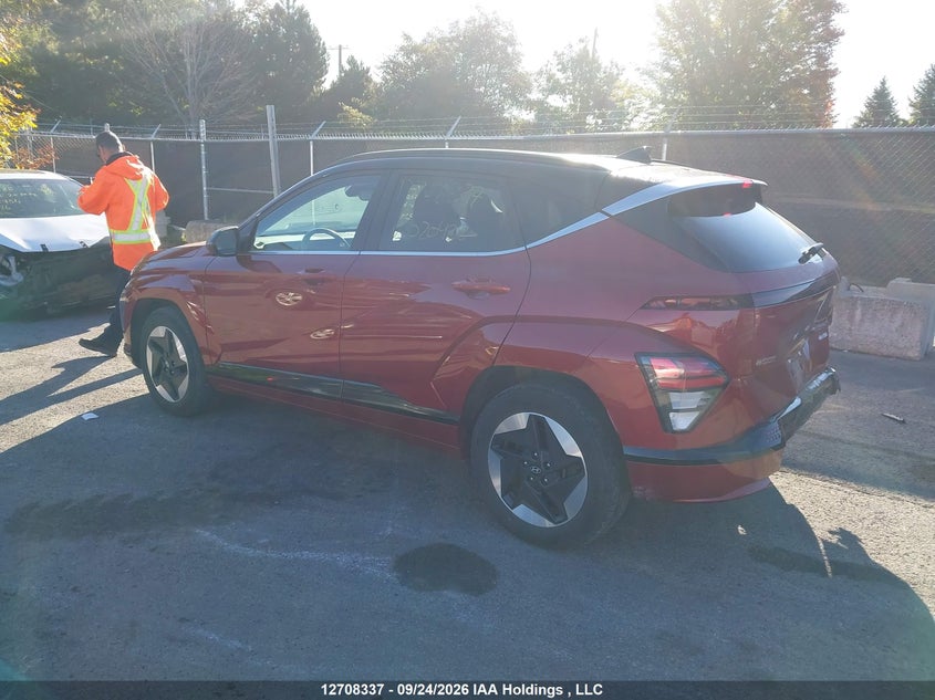 Vin: km8he3a64su020428, lot: 3114386, hyundai kona limited 20253