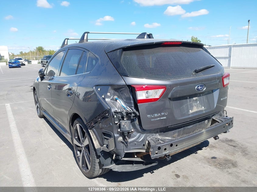 Vin: 4s3gtaw63j3705074, lot: 3114437, subaru impreza sport-tech 20183