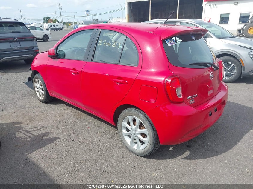 Vin: 3n1ck3cp3jl247876, lot: 3114465, nissan micra s/sr/sv 20183