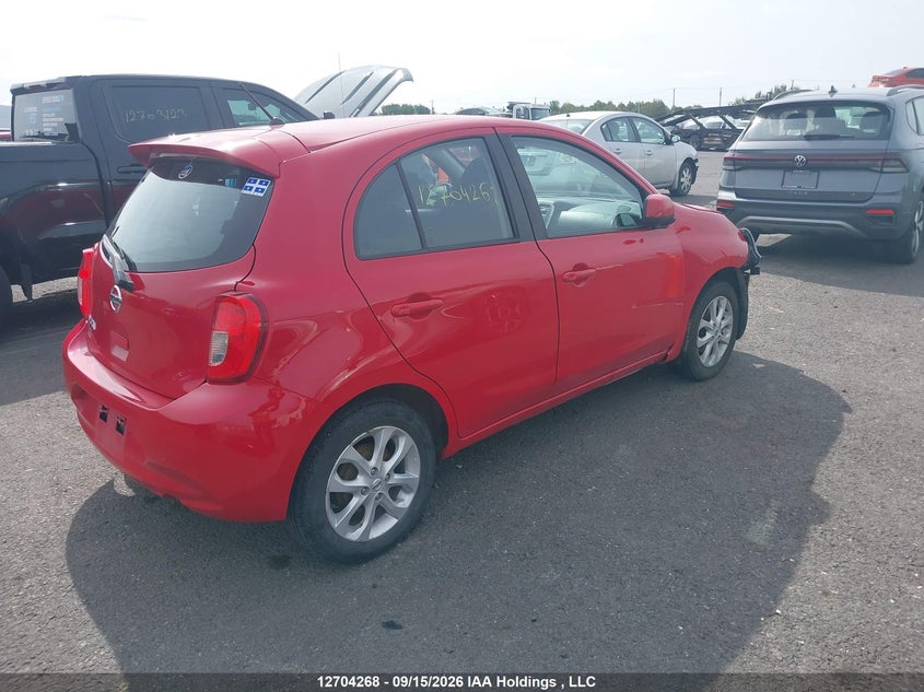 Vin: 3n1ck3cp3jl247876, lot: 3114465, nissan micra s/sr/sv 20184