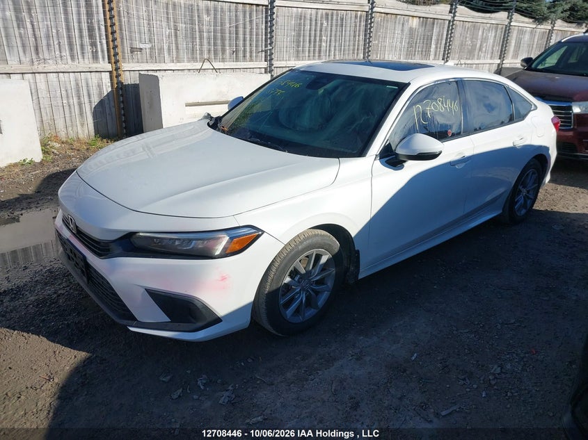 Vin: 2hgfe2f35rh108777, lot: 3114512, honda civic ex 4dr 20242