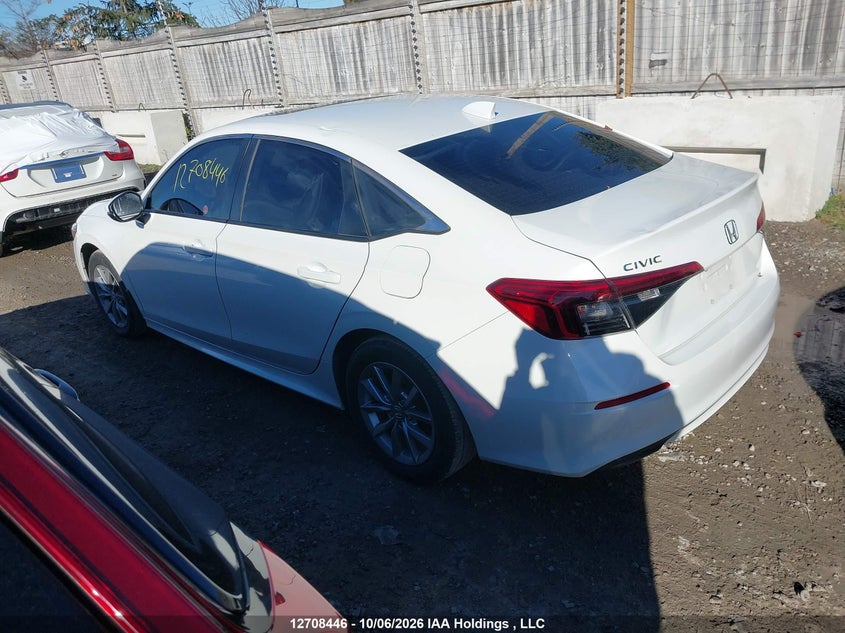 Vin: 2hgfe2f35rh108777, lot: 3114512, honda civic ex 4dr 20243