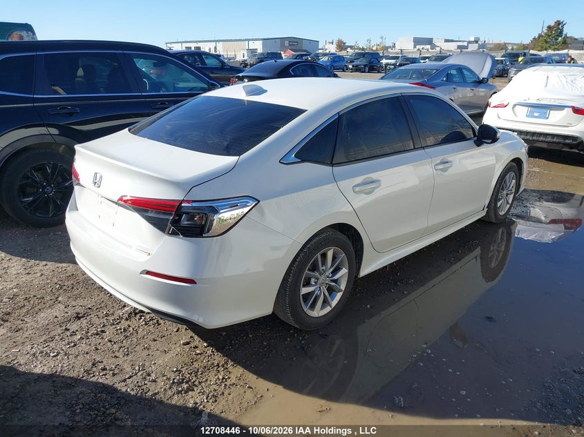 Vin: 2hgfe2f35rh108777, lot: 3114512, honda civic ex 4dr 20244