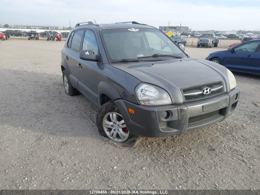 2007 Hyundai Tucson Gl, Theft Recovery, IAAI, VIN KM8JM12DX7U527041