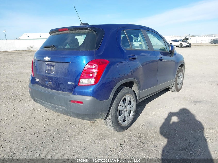 Vin: 3gncjksb2gl272705, lot: 3114530, chevrolet trax ls 20164