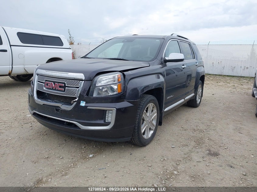 2016 GMC Terrain, Удар спереду, IAAI, VIN 2GKFLVE30G6320958 — фото 2