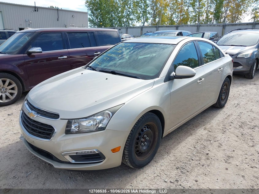 2016 Chevrolet Cruze Limited, Удар сзади, IAAI, VIN 1G1PE5SB0G7166329 — фото 2