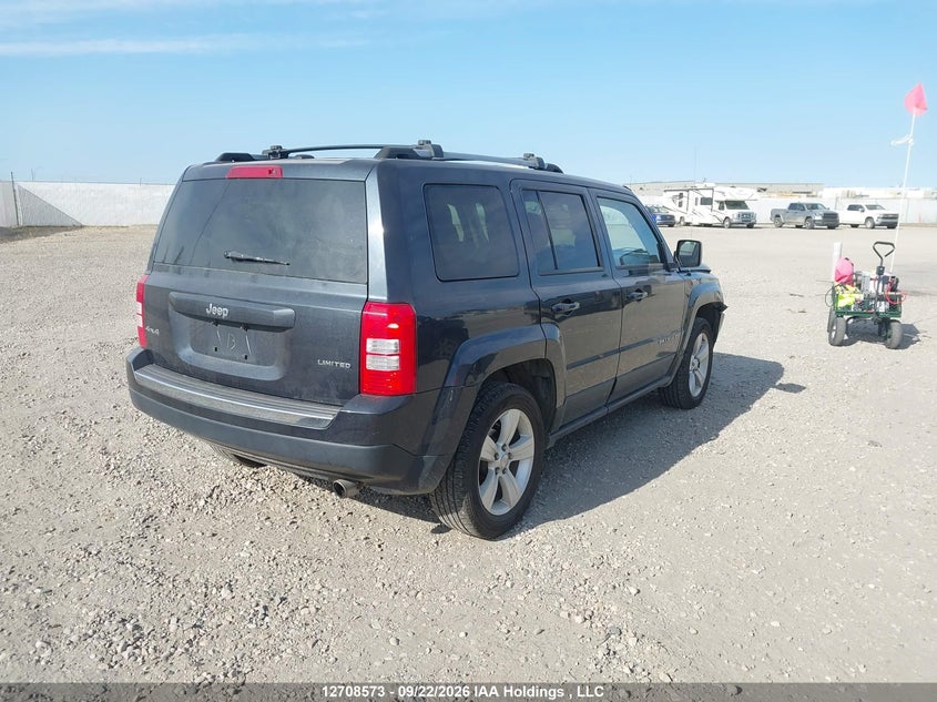 Vin: 1c4njrcb9ed633388, lot: 3114641, jeep patriot limited 20144