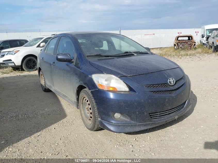 2008 Toyota Yaris, Front, IAAI, VIN JTDBT923181227845