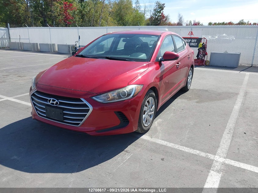 2017 Hyundai Elantra, Правий бік, IAAI, VIN 5NPD74LF7HH052793 — фото 2