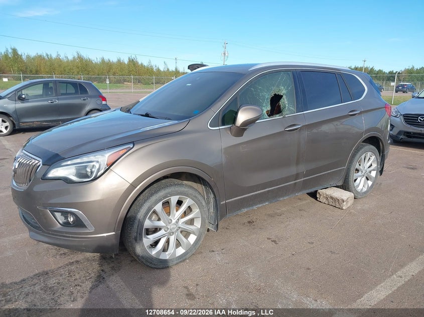 2016 Buick Envision Premium I, Пожежа (салон), IAAI, VIN LRBFXESX4GD010318 — фото 2