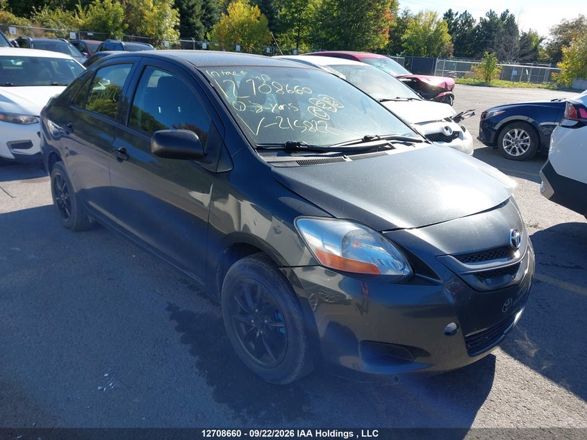 2008 Toyota Yaris, Front, IAAI, VIN JTDBT923681215822