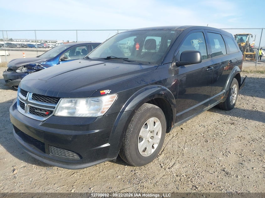 2012 Dodge Journey Se, Rear, IAAI, VIN 3C4PDCAB5CT143456 — photo 2