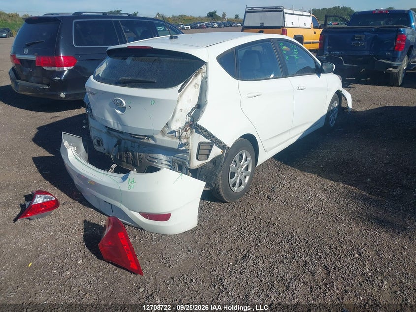 Vin: kmhct5ae5du060040, lot: 3114804, hyundai accent gl 20134