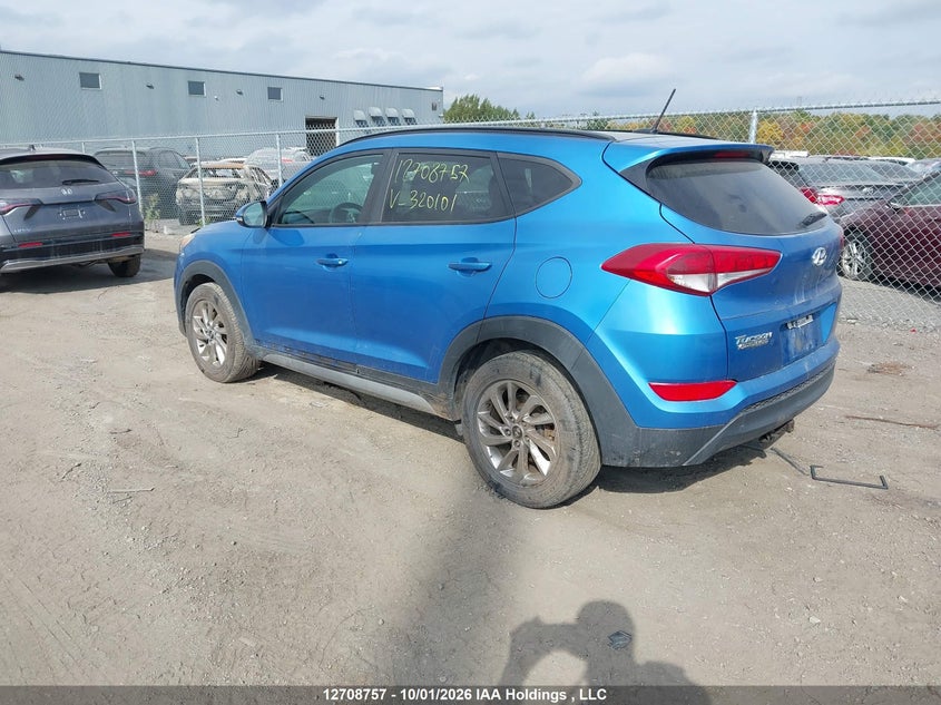 Vin: km8j33a46hu320101, lot: 3114839, hyundai tucson se 20173