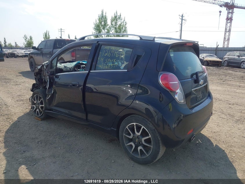 Vin: kl8cf6s98ec568571, lot: 3114935, chevrolet spark 2lt cvt 20143
