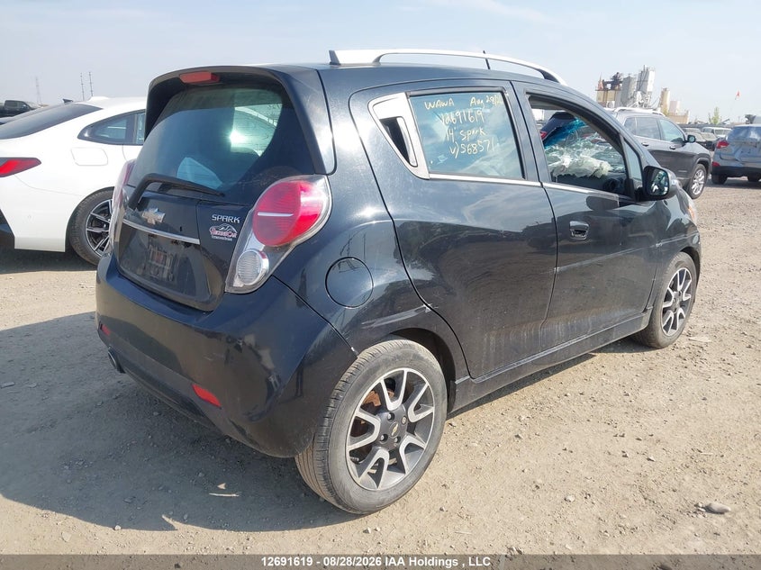 Vin: kl8cf6s98ec568571, lot: 3114935, chevrolet spark 2lt cvt 20144