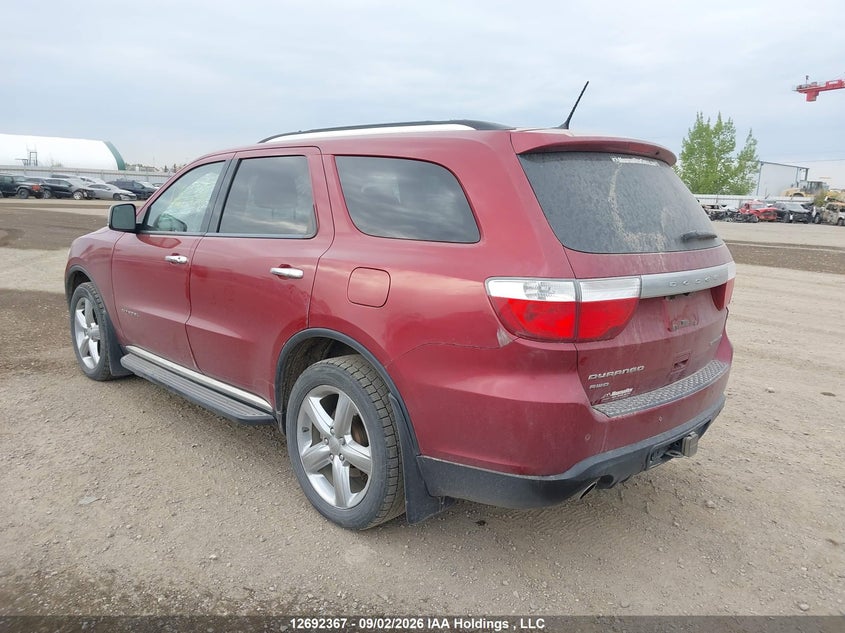 Vin: 1c4sdjet9dc701176, lot: 3114936, dodge durango citadel 20133