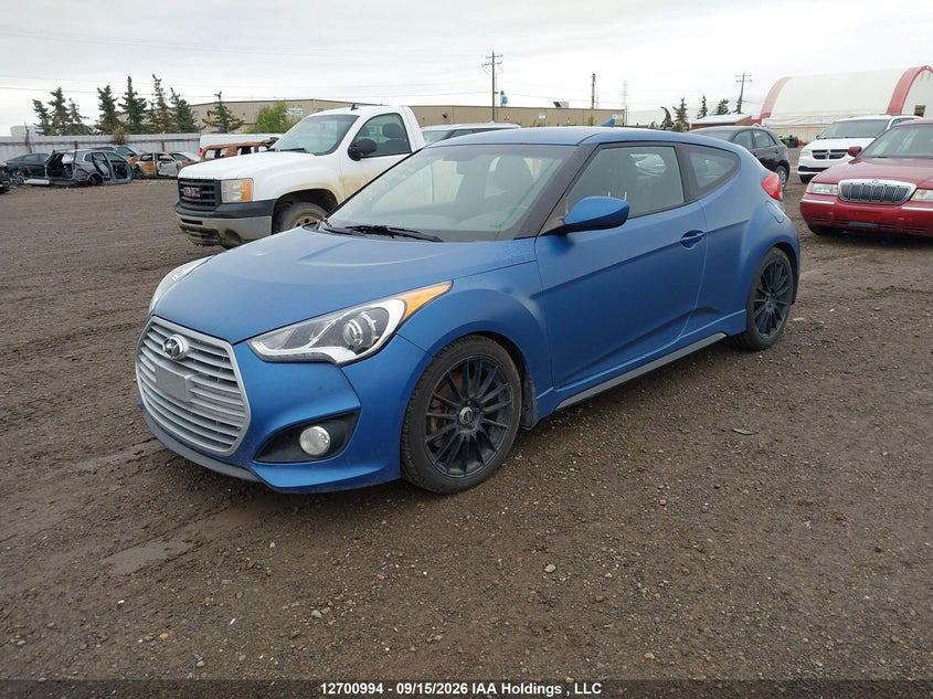 Vin: kmhtc6ae8gu259528, lot: 3114940, hyundai veloster rally 20162