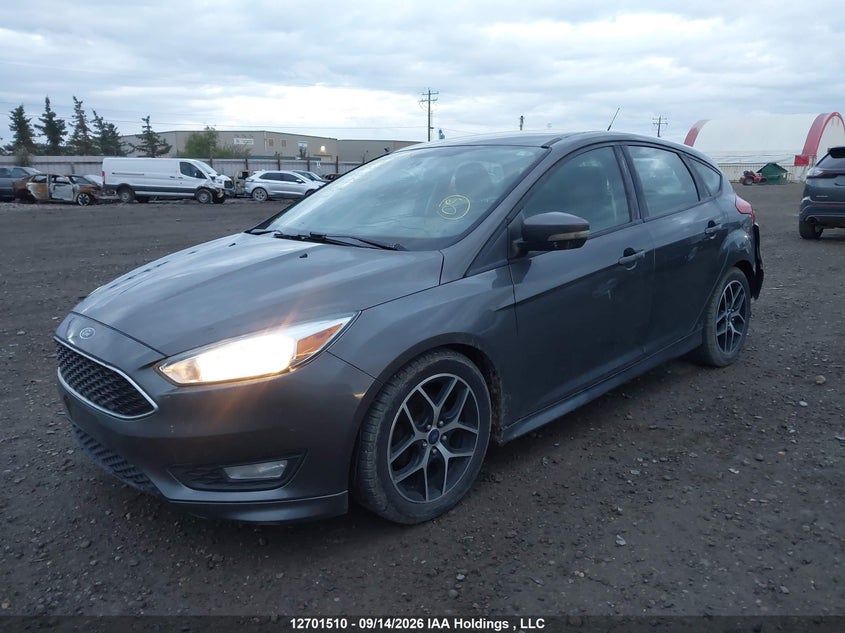 Vin: 1fadp3k2xfl377509, lot: 3114941, ford focus se 20152